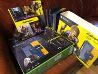 XBOX ONE X CYBERPUNK  Limited mega zestaw