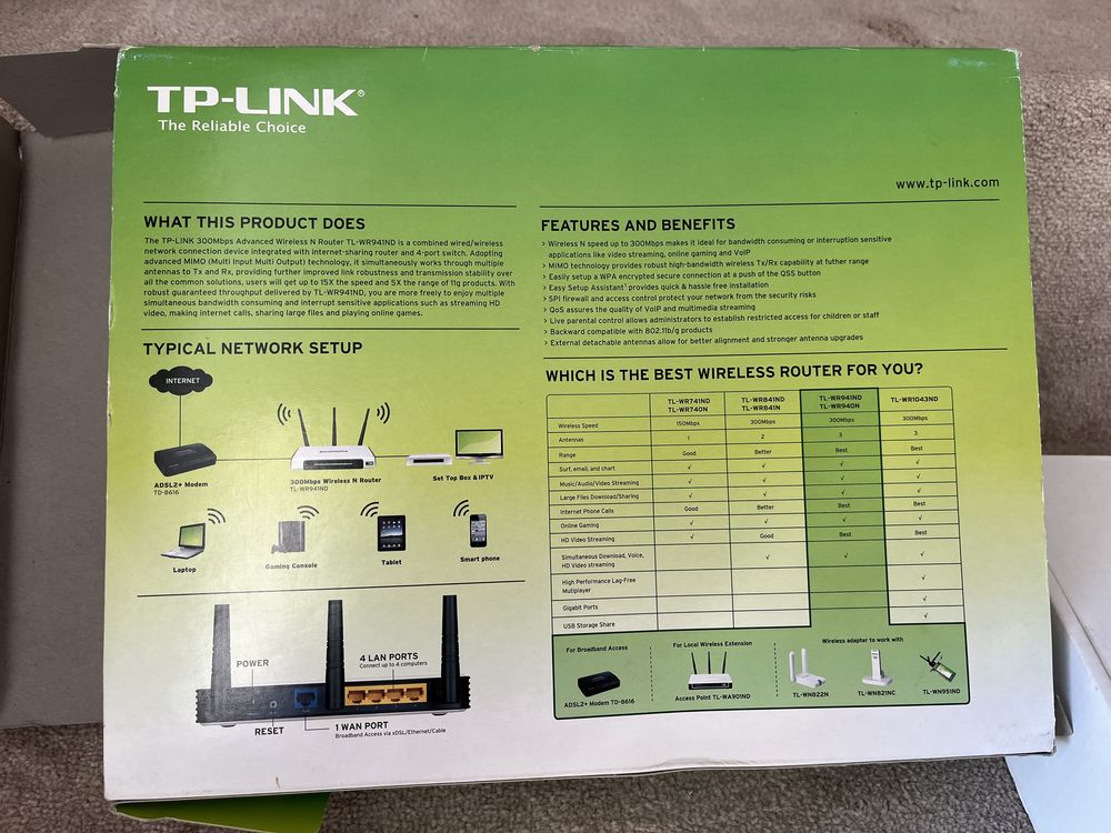 TP-Link TL-WR941ND router