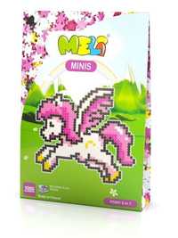 Klocki Meli Minis Pony 3In1 Thematic Wafle Puzzle Mozaika 1000 El