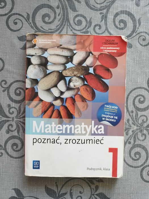 Książka matematyka poznać, zrozumieć (WSIP, Alina Przychoda, Łaszczyk)