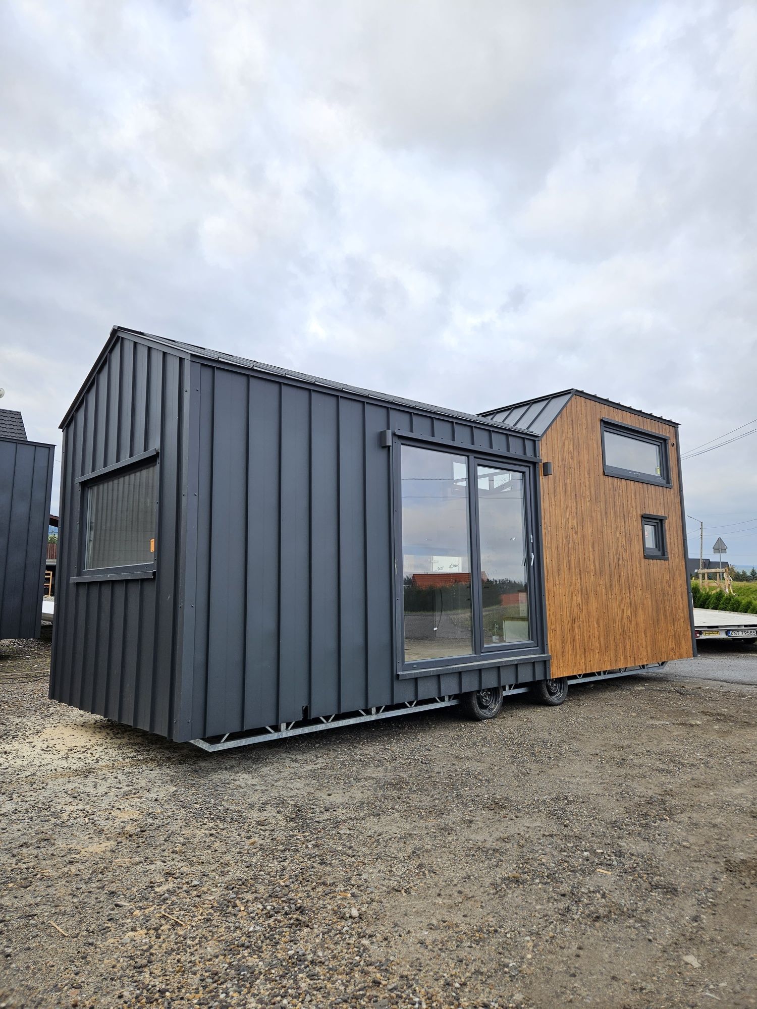 Tiny House 810x300 Domek mobilny. Holenderski