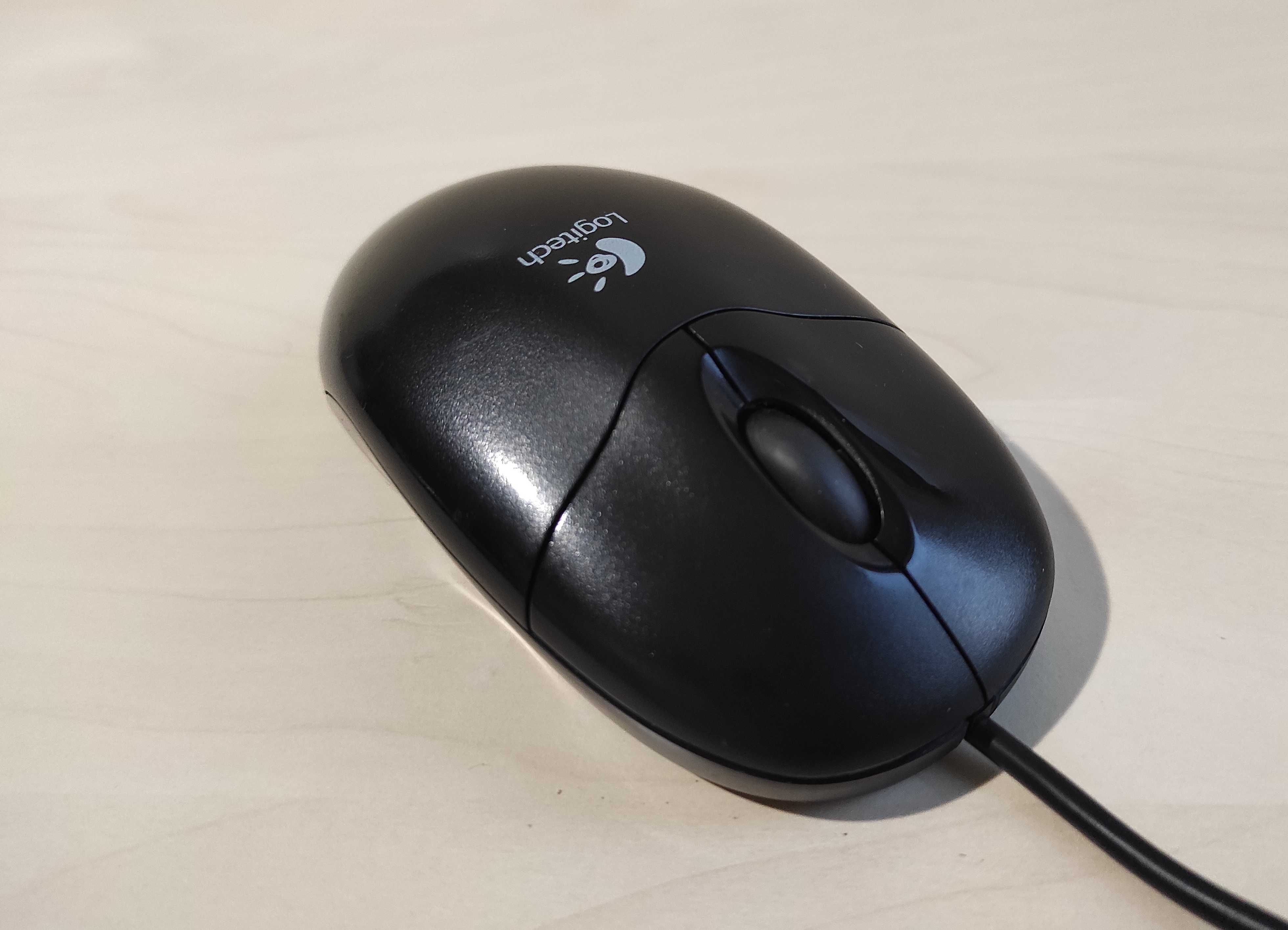 Мышь Logitech M-UAE96 Black USB в отличном состоянии