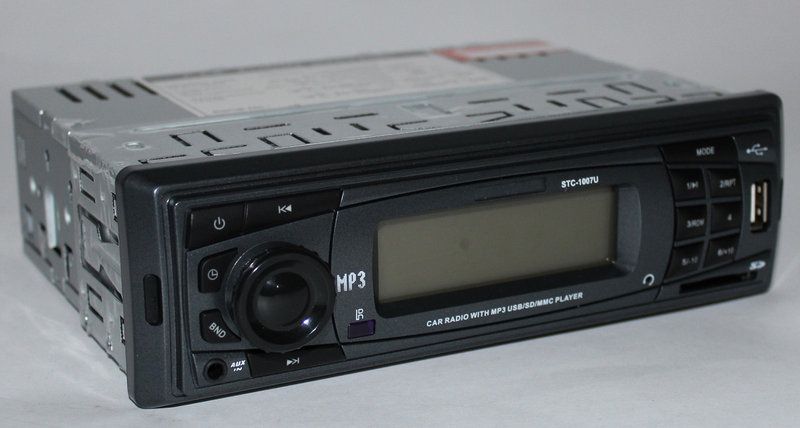 Автомагнитола SD/MMC 1007U с пультом