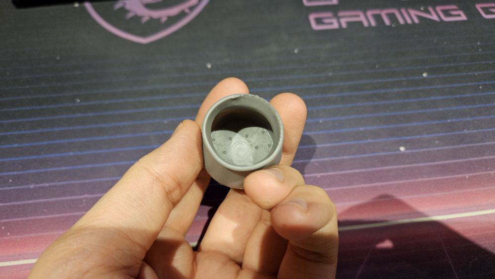 Накладка Силіконова на ніжки меблів сіра