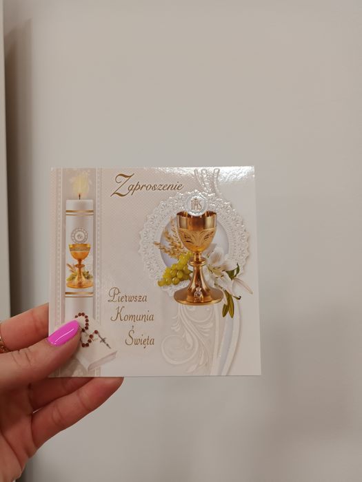 Zaproszenia na Komunie