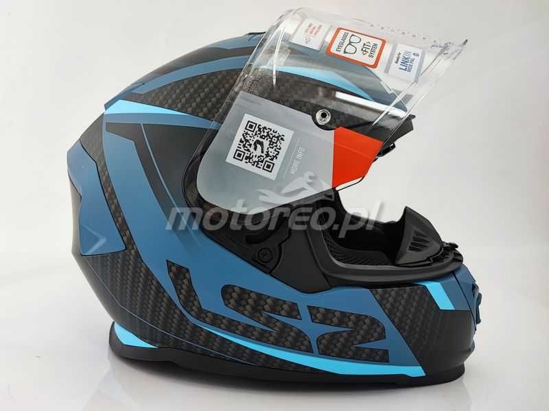 HIT! Kask z Blendą i Pinlockiem LS2 FF800 Storm 2 RACER Mat Blue