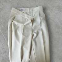 Штани класичні Vovk, брюки молочного кольору