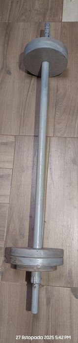 Sztanga 120cm 31kg