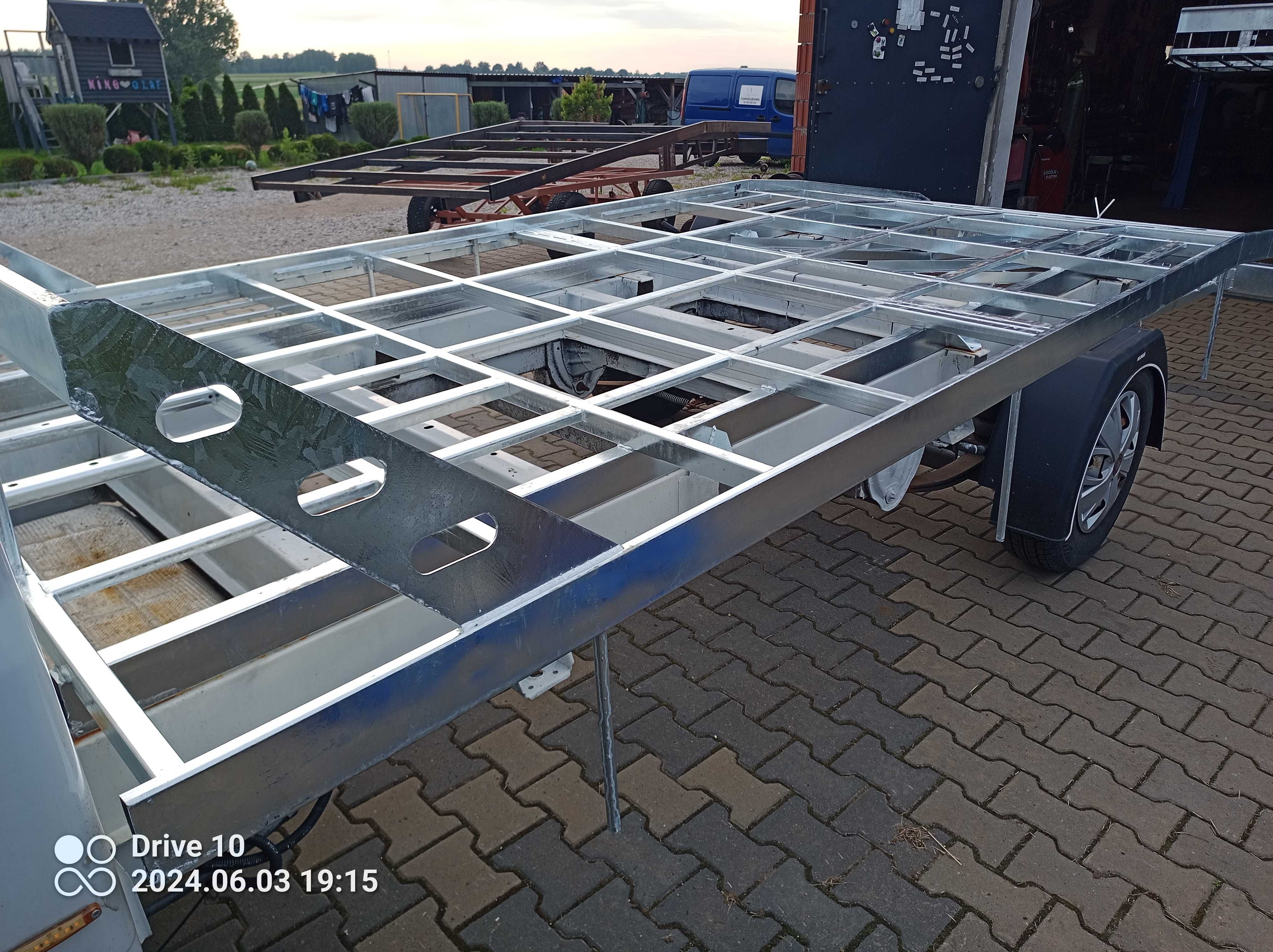 Zabudowa nowy najazd fiat ducato citroen jumper boxer ok 510 cm