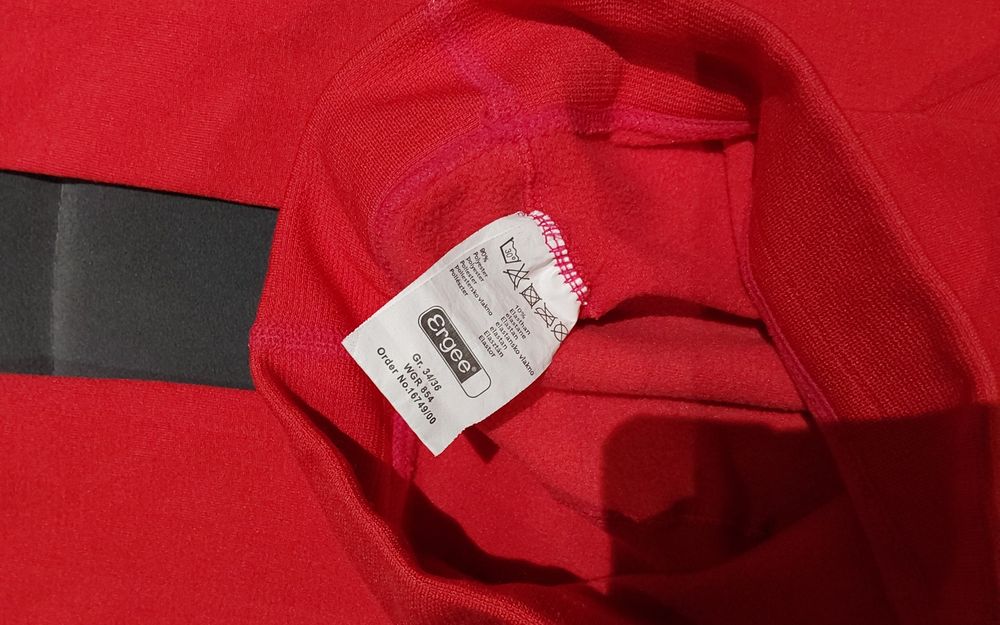 Ocieplane getry czerwone '