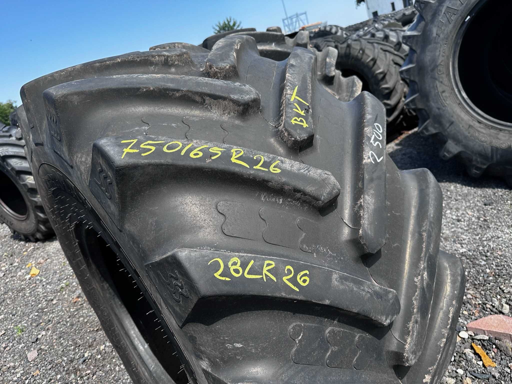 OPONA ROLNICZA 750/65R26 750/65-26 28LR26 28R26, 28-26 28X26 BKT (90%)