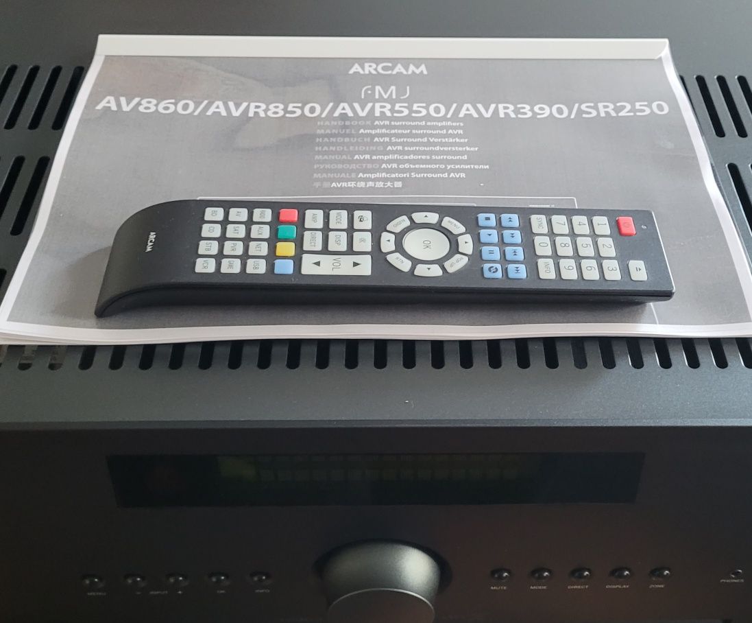 Arcam AVR390 amplituner 7.1.4 Atmos 4k