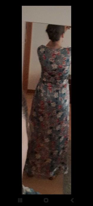 Vestido comprido c/ calções
