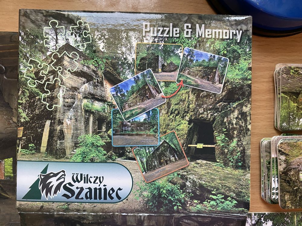 Wilczy Szaniec 2 op. puzzli i memo