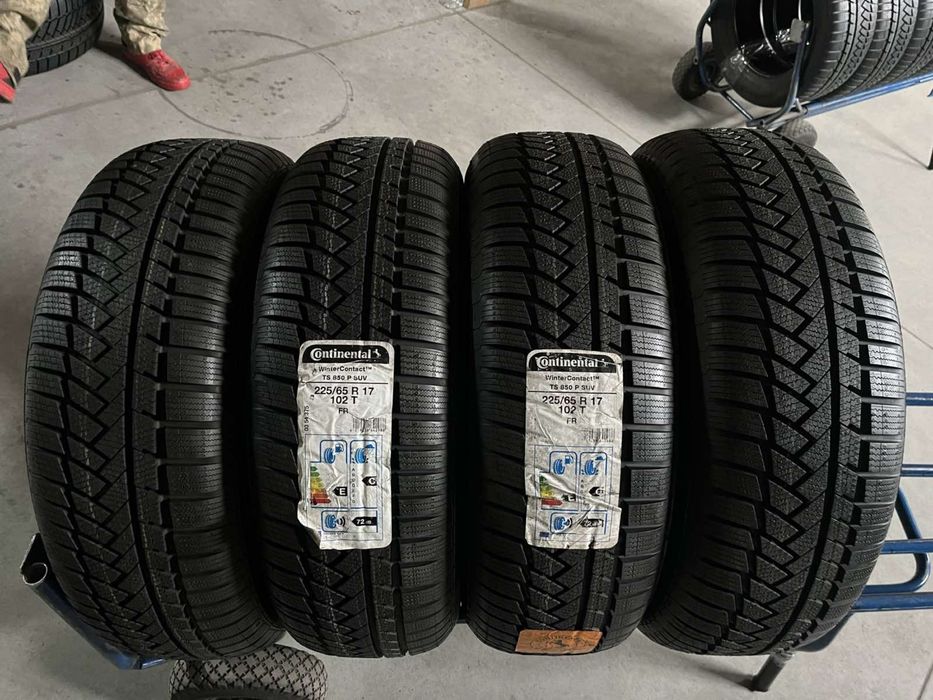 225/65/17 R17 continental WinterContact TS850P 4шт нові зима