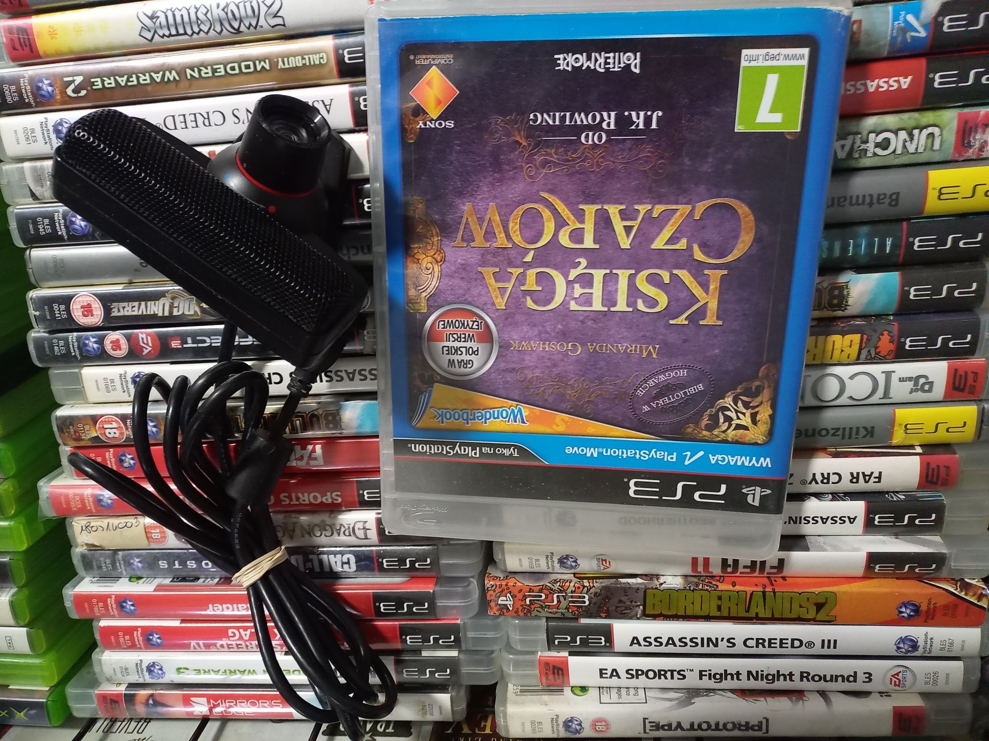 Księga Czarów+kamerka+książka KOMPLET na PS3