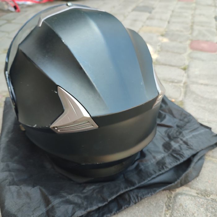 Мото шлем. Тонований.