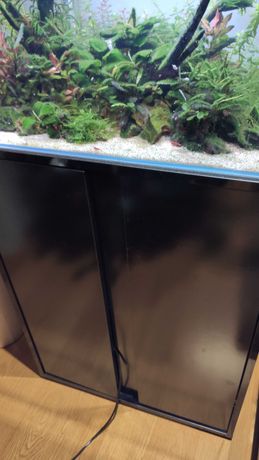 Móvel preto aquário de 60x40x83