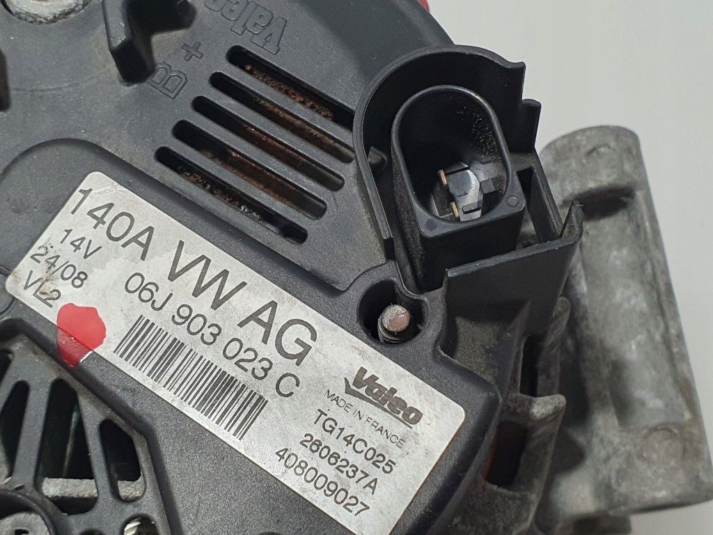 PASSAT SUPERB A3 TIGUAN 06J903023C ALTERNATOR VALEO 140A 14V