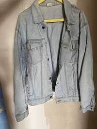 Куртка джинсовая мужская L оверсайз винтаж