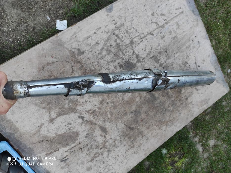 Tłumik rura wydechowa WSK 175 oryginał 13.127