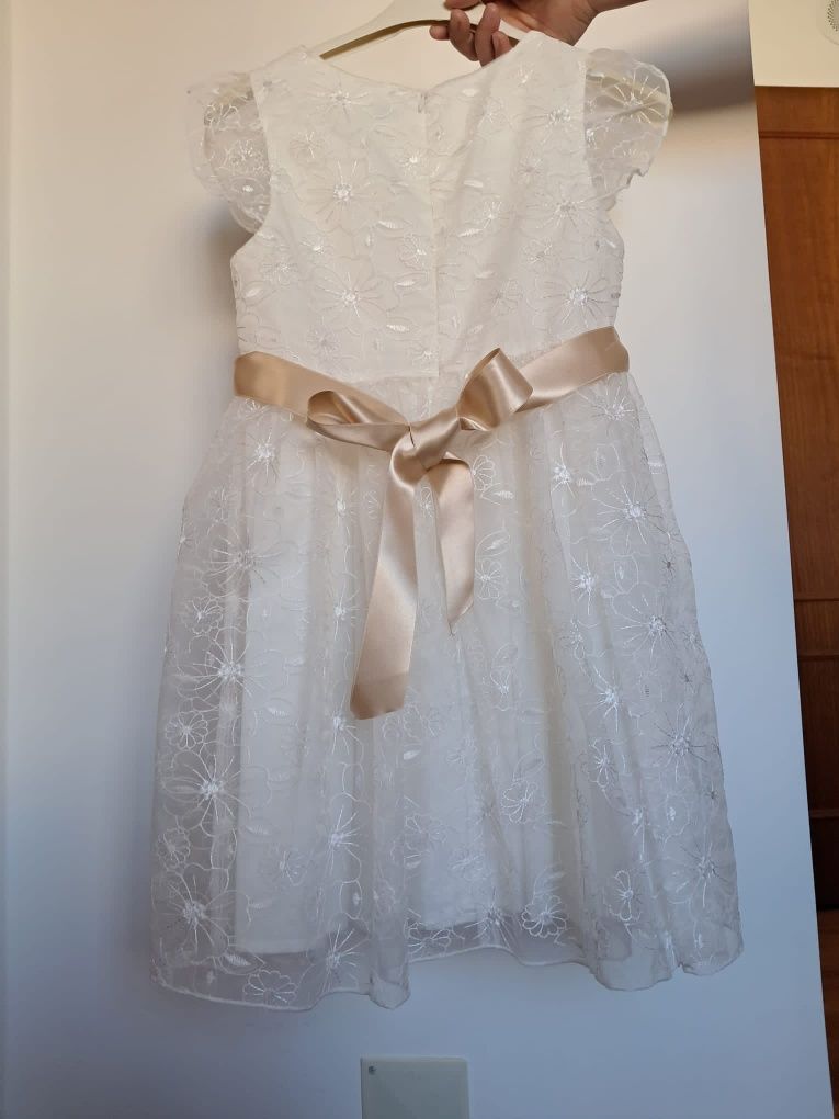 Mayoral vestido de cerimónia, para menina