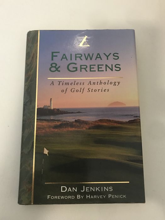 Gold Fairways and Greens livro Inglês sobre golf