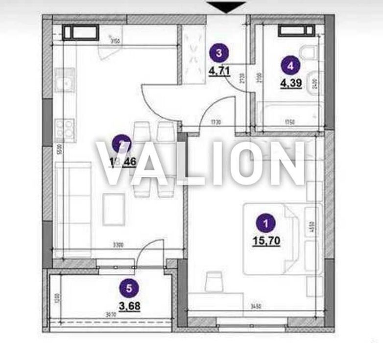 Продажа 1к квартири пр-т Повітряних Сил, 56 Солом’янський р-н м.Киева.