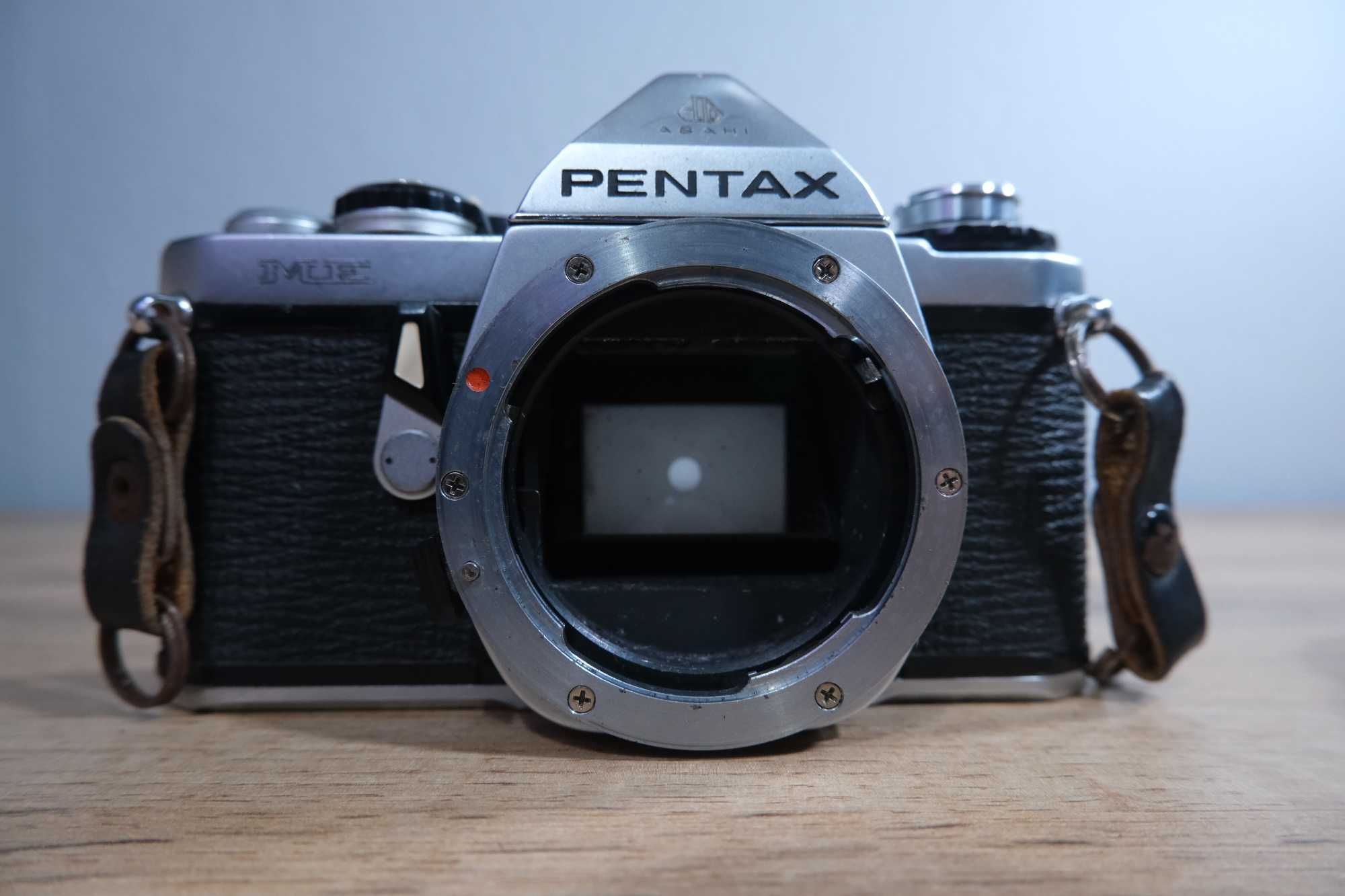 Pentax ME z obiektywem Takumar-A Zoom 70-200mm f/4, analog na film