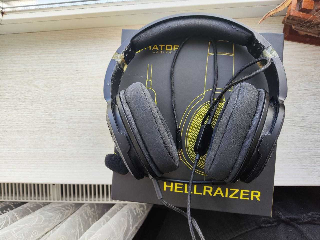 Навушники Hator Hellraizer Black