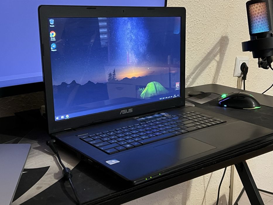 Ноутбук ASUS X75A | 17.3" | Intel B970 | 4 ГБ ОЗУ | 240 ГБ SSD|