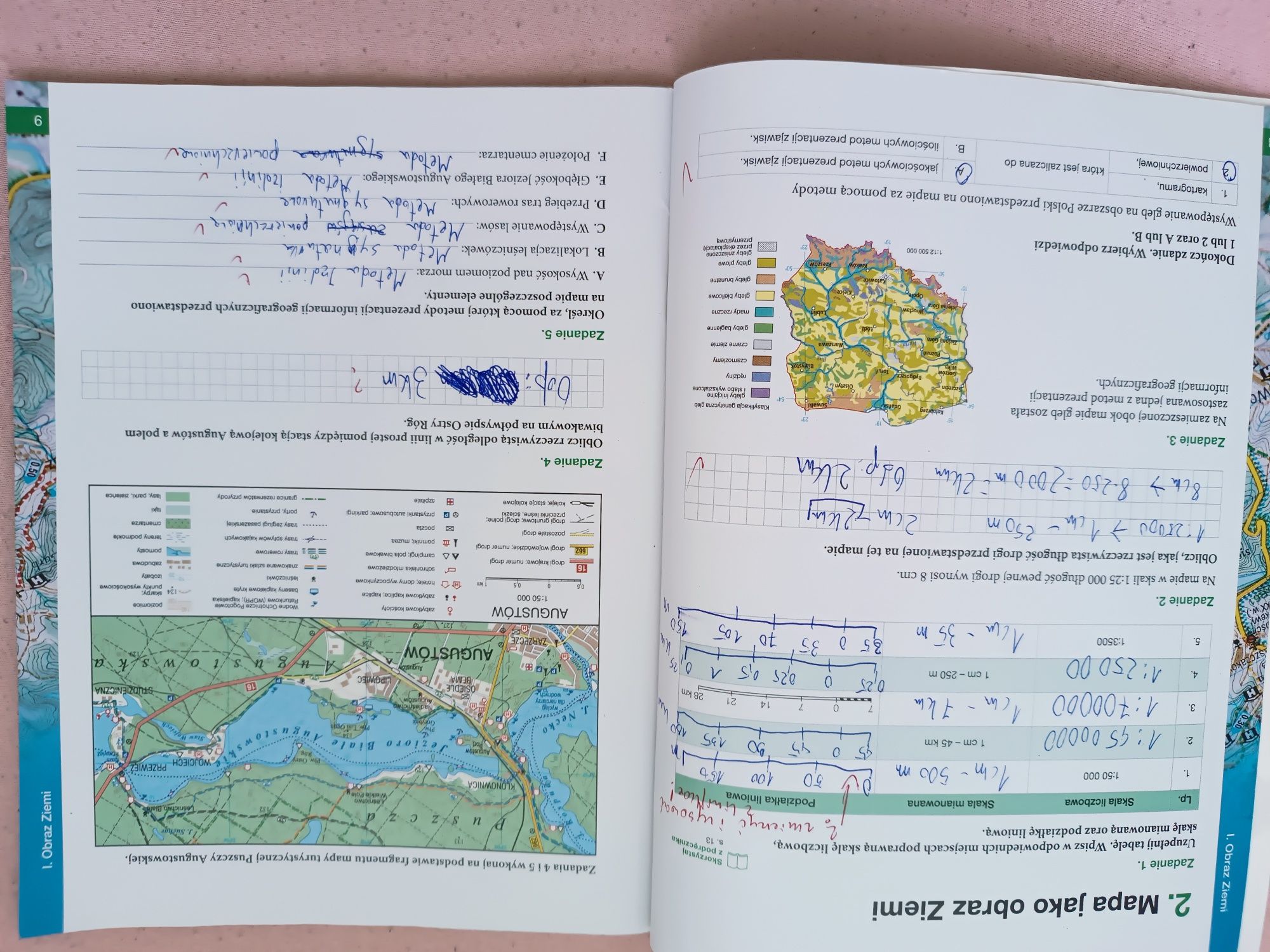 Karty pracy ucznia klasa 1 Oblicza geografii zakres podstawowy