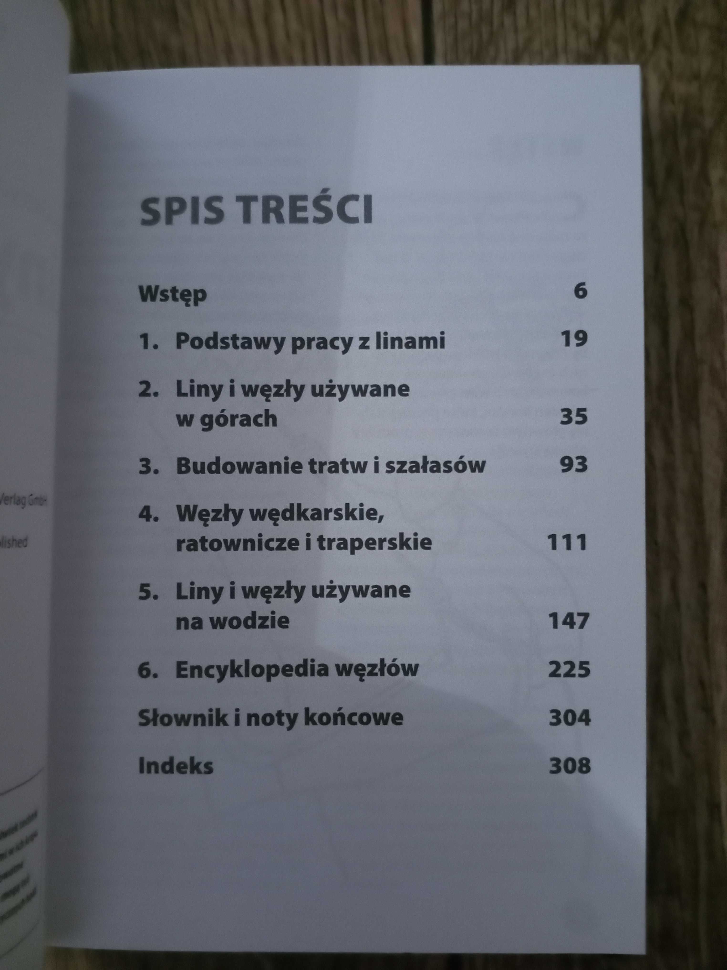 Liny i węzły we wspinaczce żeglarstwie i survivalu