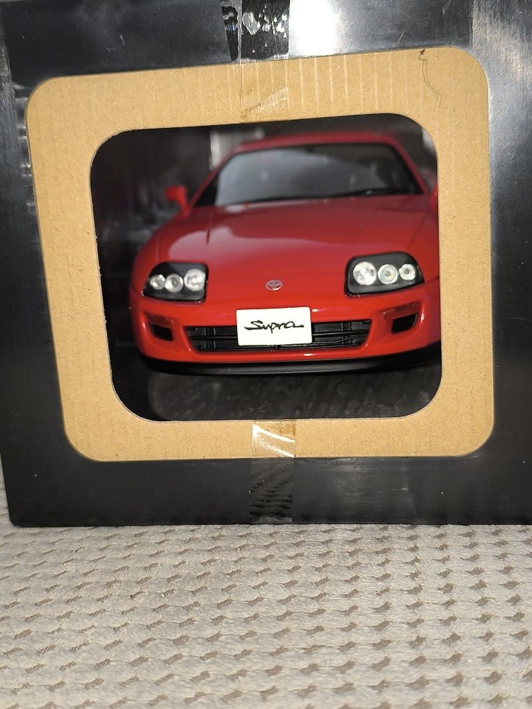 SOLIDO TOYOTA SUPRA Mk4 (A80) Coupe 1993 Renaissance Red 1:18
