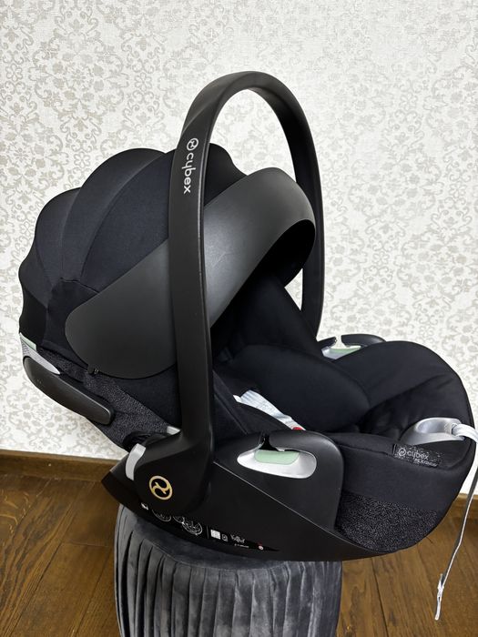 Автокрісло Cybex Cloud T i-size Sepia black чорний з базою Cybex T