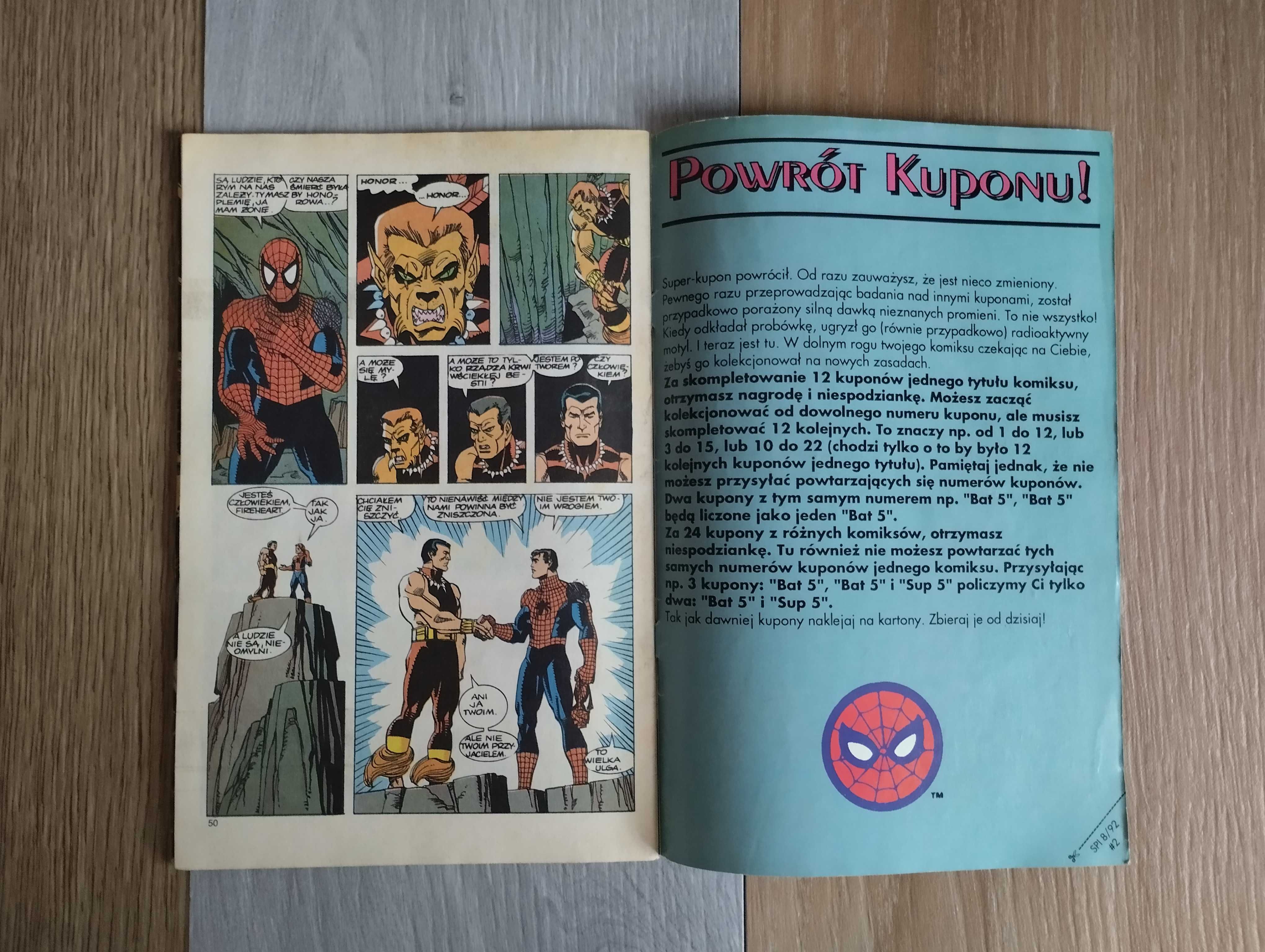 Komiks Spider-Man 8/1992