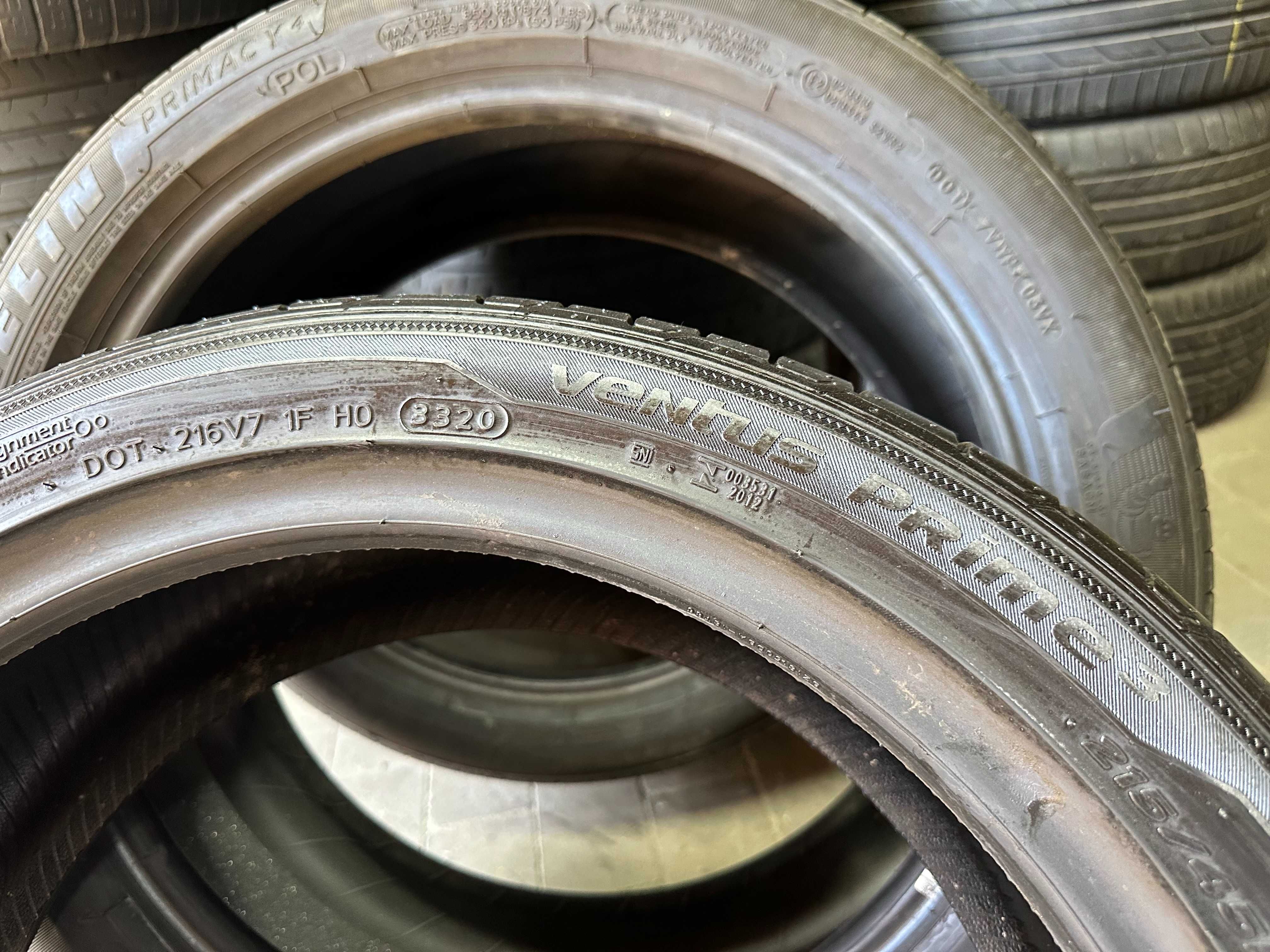 літні шини 215/45R18 Hankook Prime3 7-7.5mm 4шт 2шт
