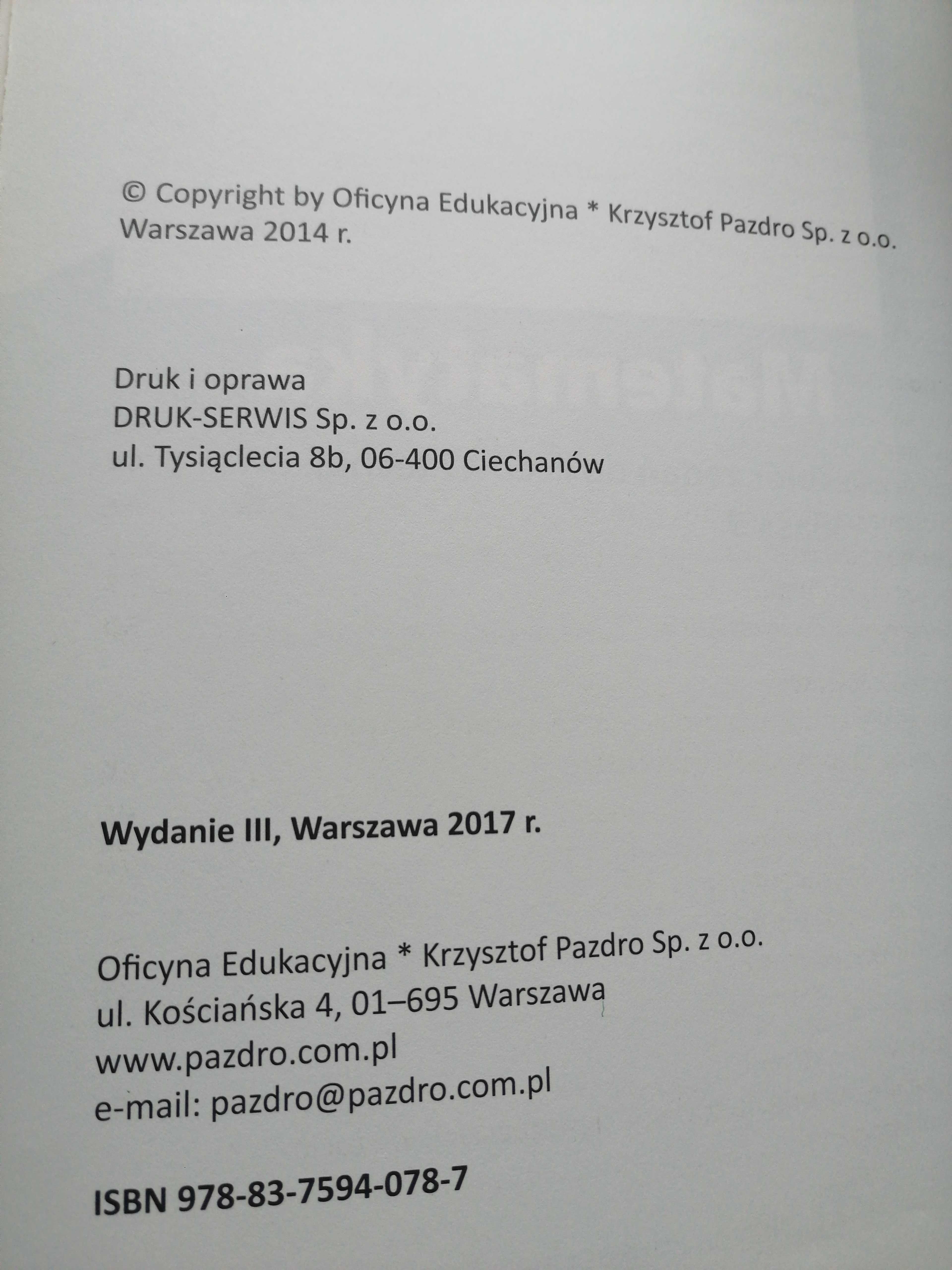 Matematyka 3 - zbiór zadań do liceum i technikum -M.Kurczab