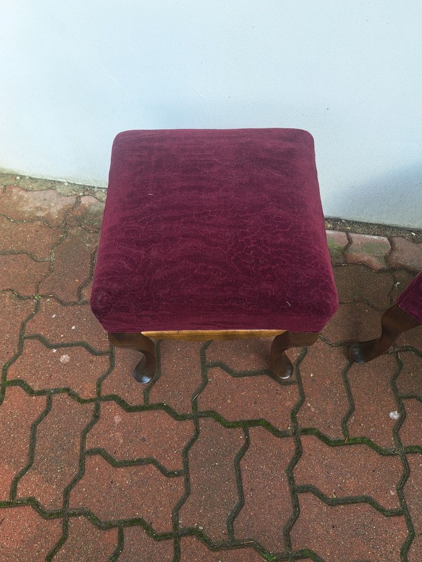 Pufy podnóżki 2szt Ludwik