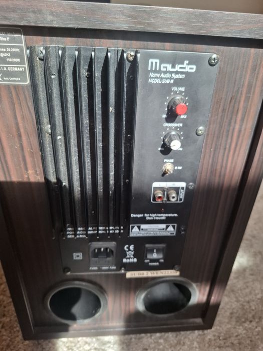 Subwoofer aktywny maudio sub 8