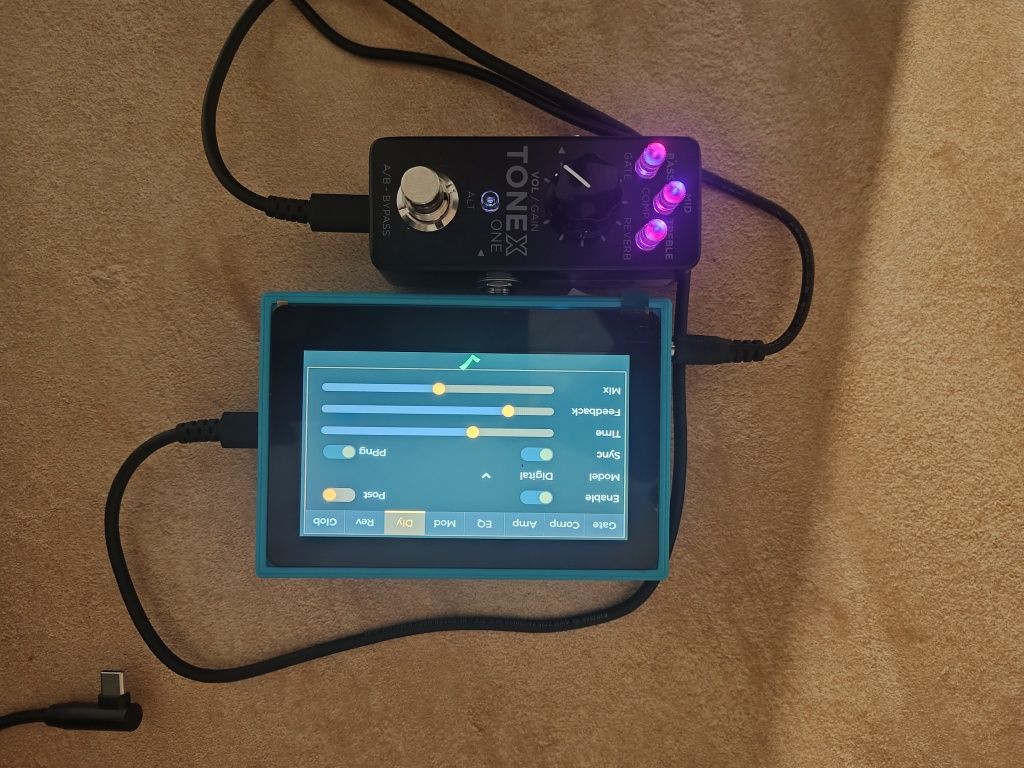 Kontroler Tonex One Dotyk Bluetooth MIDI Wi-Fi