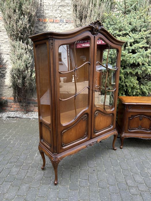 Witryna Ludwikowska Ludwik Warrings Kredens Biblioteka Po Renowacji