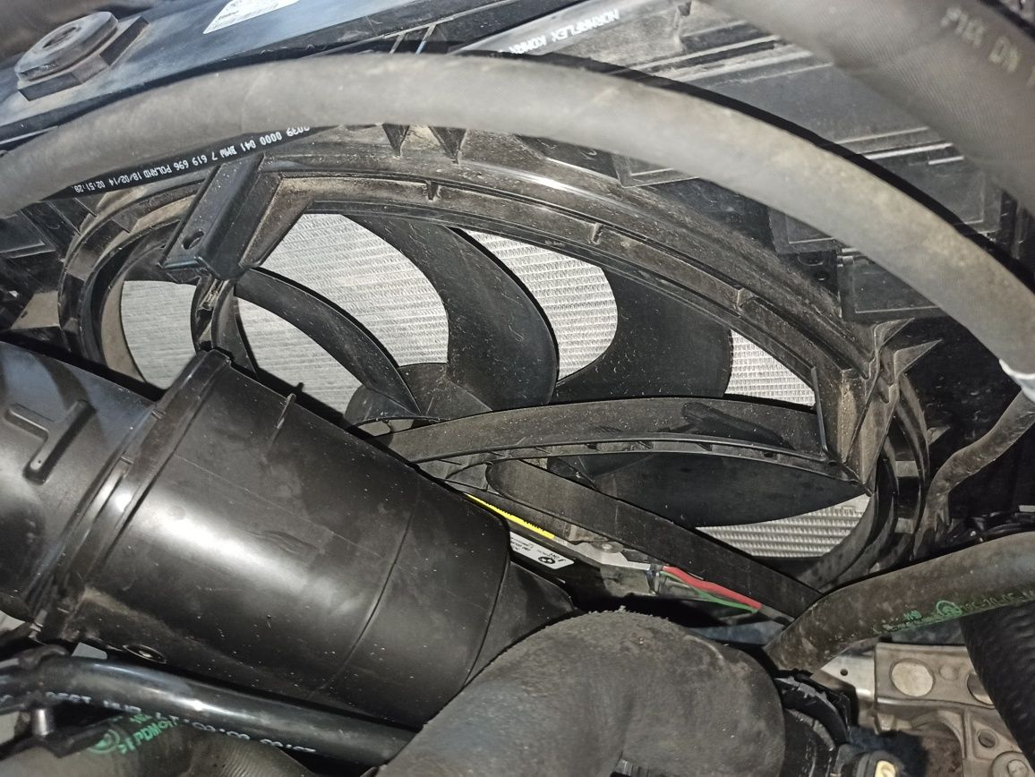 Касета Радиатора БМВ Ф10 Вентилятор N20 B20 528 Интеркулер BMW HELP