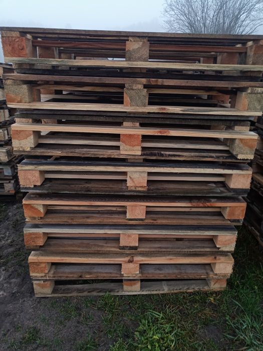 Palety przemysłowe 100x120 oraz 80x120 używane po przeglądzie solidne!