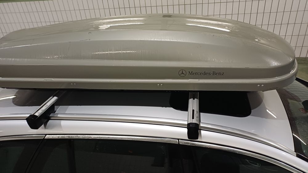 Box dachowy i relingi mercedes