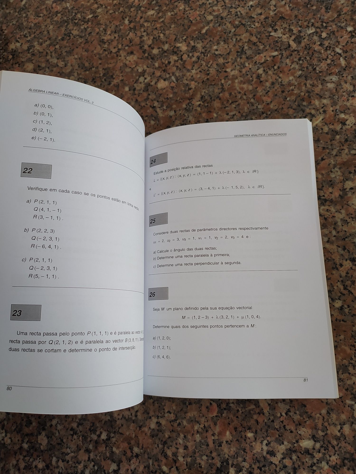 [NOVO] Álgebra Linear e Geometria Analítica - Exercícios