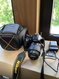 Lustrzanka Nikon D3300 + AF-P 18-55 DX cały zestaw