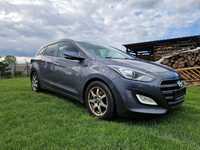 Hyundai I30 Hyundai i30 cw blue Premium 2015 1.6 CRDi 136 KM Automat Kamera Navi