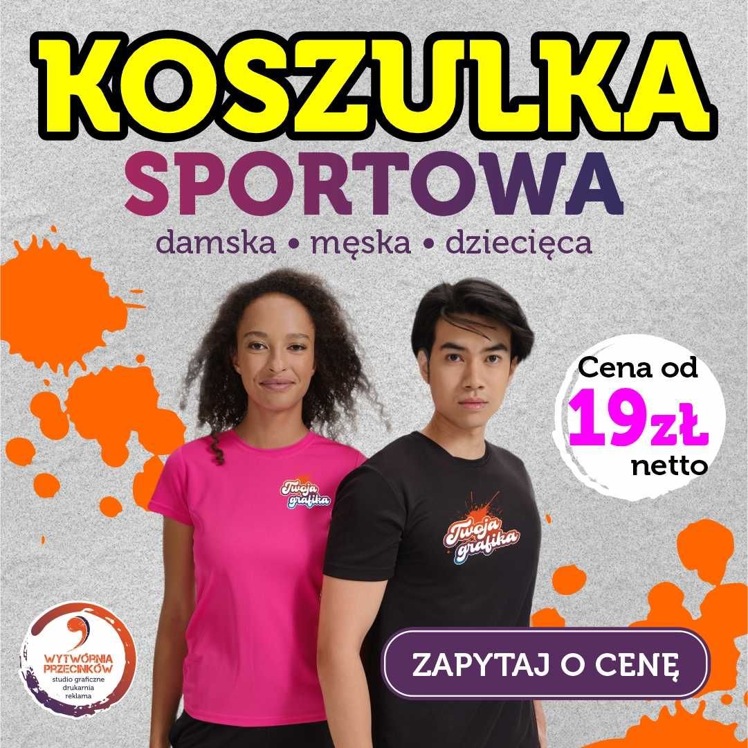 Koszulki sportowe z nadrukiem PROMOCJA!
