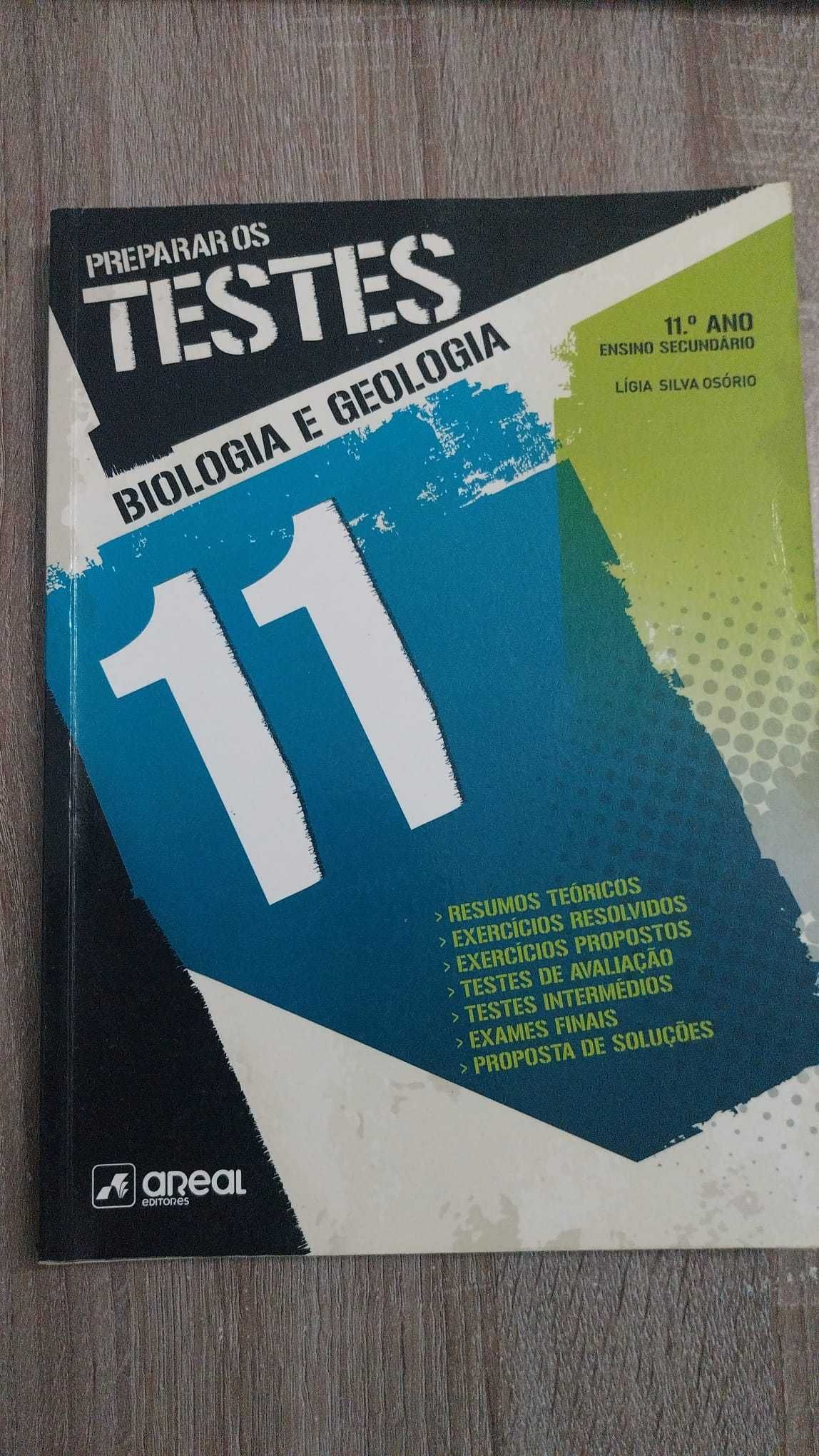 Livro Preparar os testes de Biologia e Geologia de 11ºano